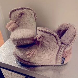 Cozy winter house shoes.